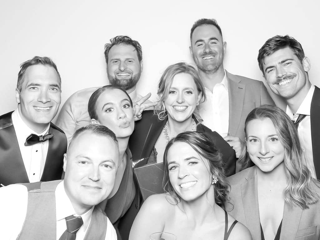 Glam Photo Booth at Wedding