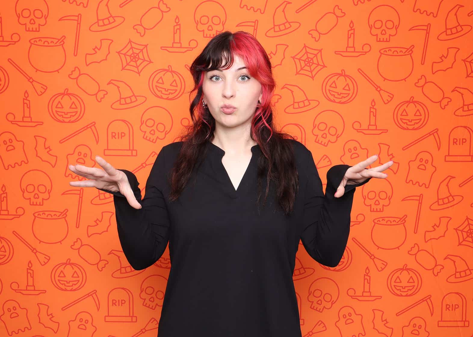 halloween Photo Booth backdrop