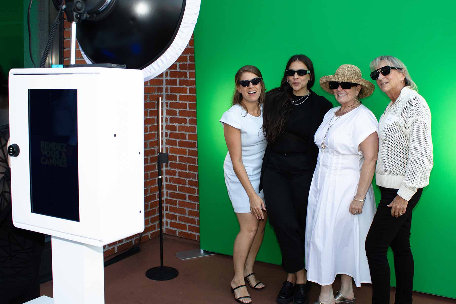 green screen photo booth