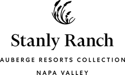 Stanly Ranch logo, part of the Auberge Resorts Collection in Napa Valley, emphasizing luxury wedding venues and event experiences.